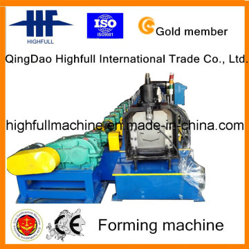 Gutter Roll Forming Machine with Colored Steel Construction